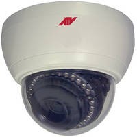 Vandal dome, 700TVL, 2.8-12mm VF, TDN, AI lens, IR-LEDS (30m), IP66, 12VDC/24VAC, White case LD Series Camera